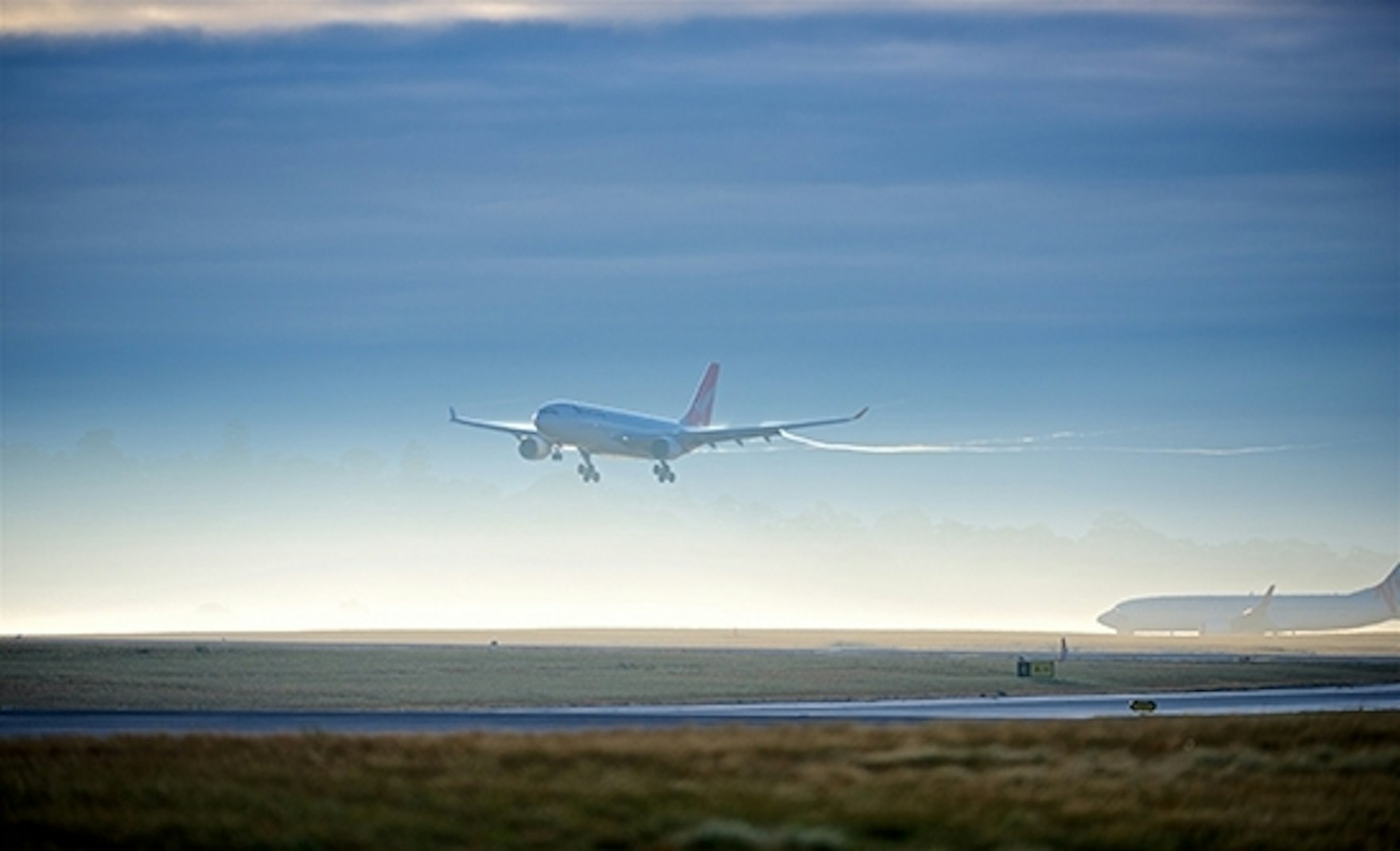 Plane landing blog